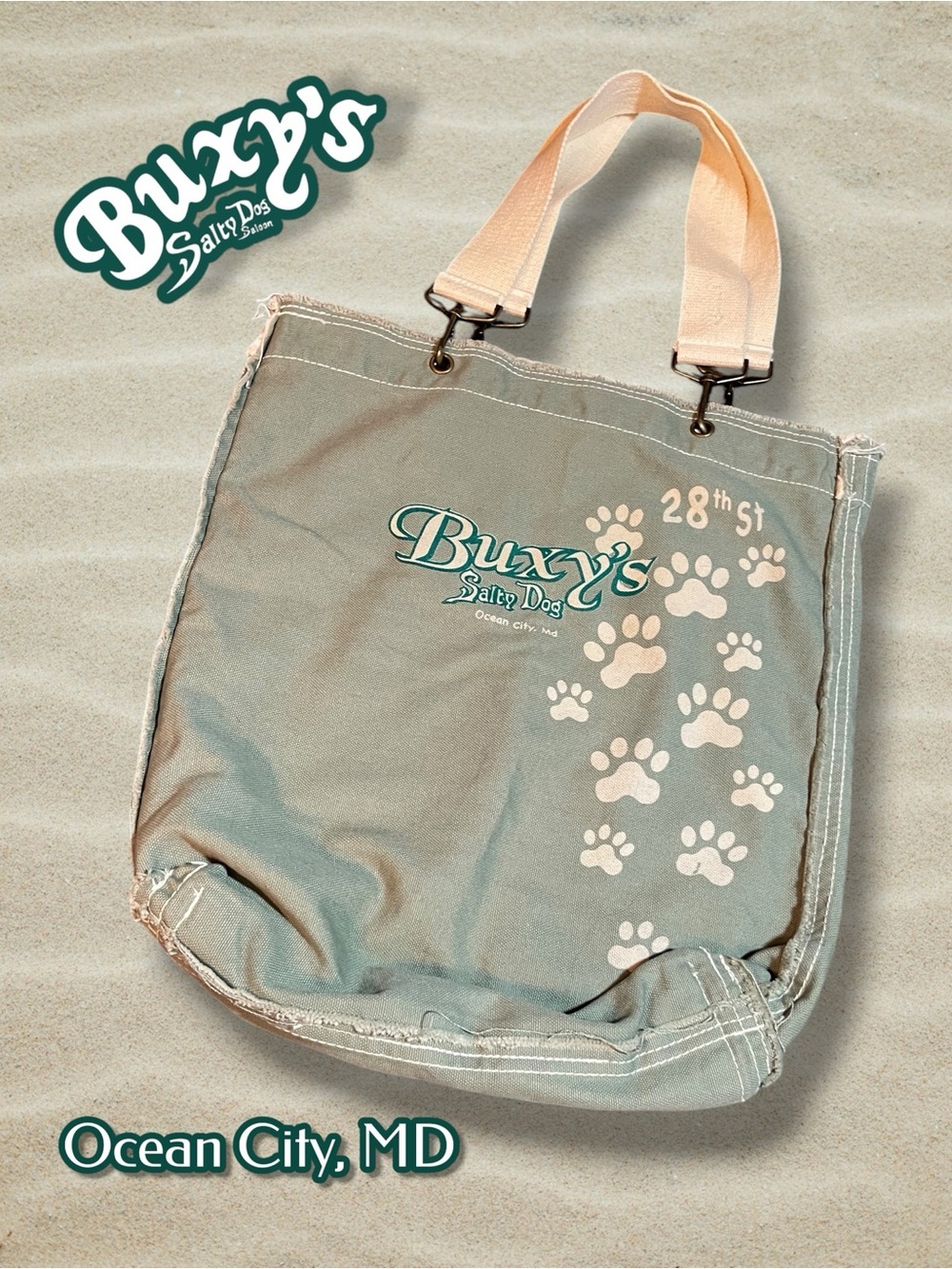 Buxy's Salty Dog 28th St. Beach Tote Small